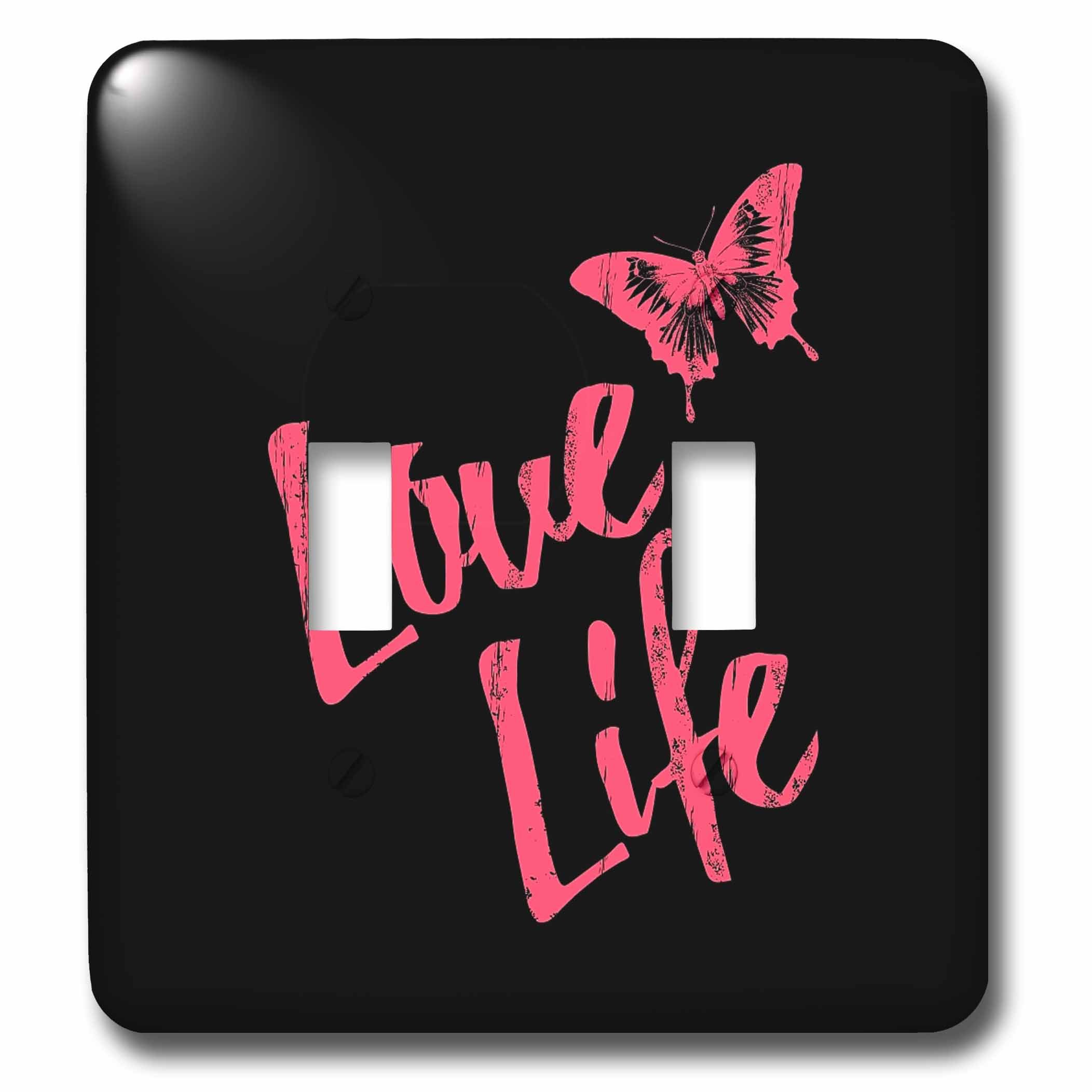 3D Rose Light Switch Cover - Decorative Home Decor for Living Room & Bedroom