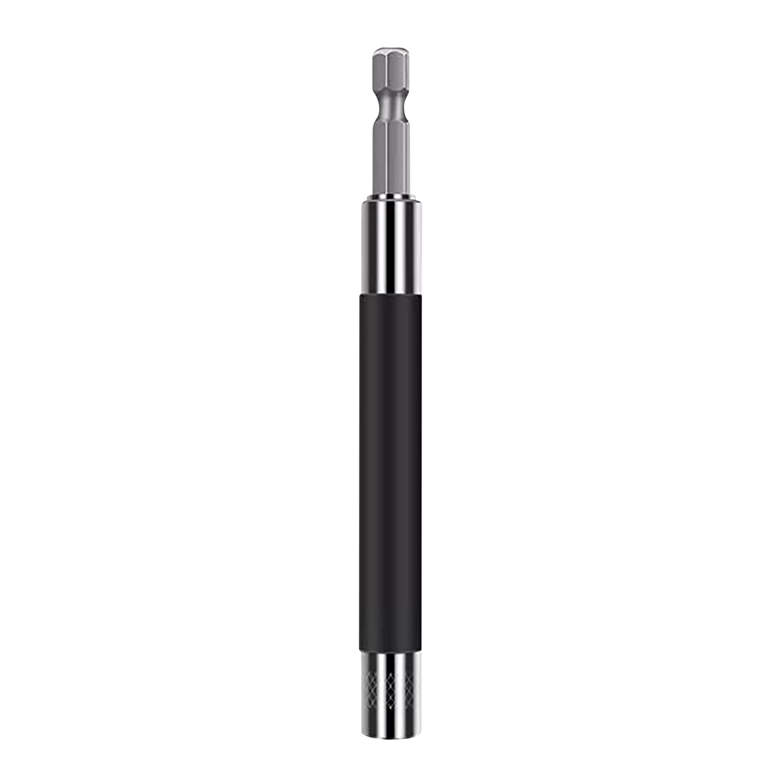 Hexagonal Telescopic Extension Rod for Angle Grinder - Stainless Steel Rotary Shaft Set with Seamless Docking (140mm) | Easy Installation for DIY Projects & Metalworking