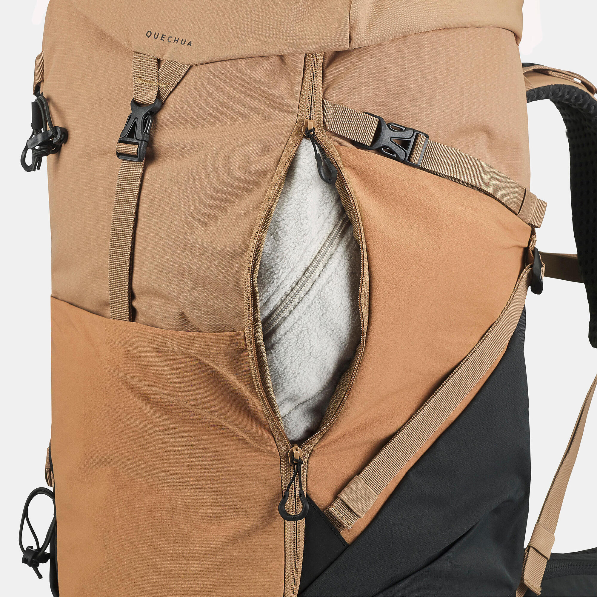 Quechua MH500 40L Hiking Backpack - Lightweight Waterproof Outdoor Backpack for Men & Women - Perfect for Trekking, Camping & Travel Adventures