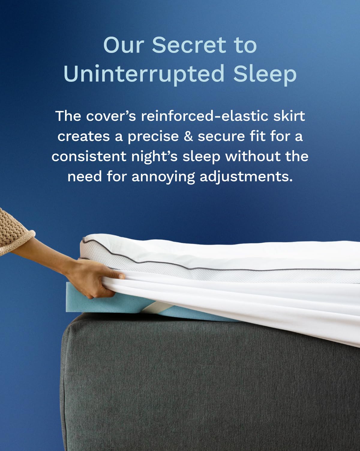 ViscoSoft 4 Inch Cooling Hybrid Memory Foam Mattress Topper - California King Size, Dual Layer Pillow Top with CertiPUR-US Certification | Perfect for Hot Sleepers & Pressure Relief, Enhances Comfort on Any Bed