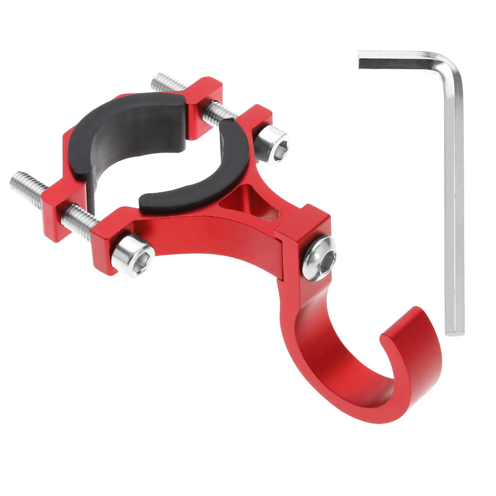 Universal Aluminum Scooter Hanger Hook - Heavy Duty Motorcycle & Bike Accessory for Electric Scooters, Bicycles, Motorcycles - Perfect for Garage Storage, Parking & Home Organization