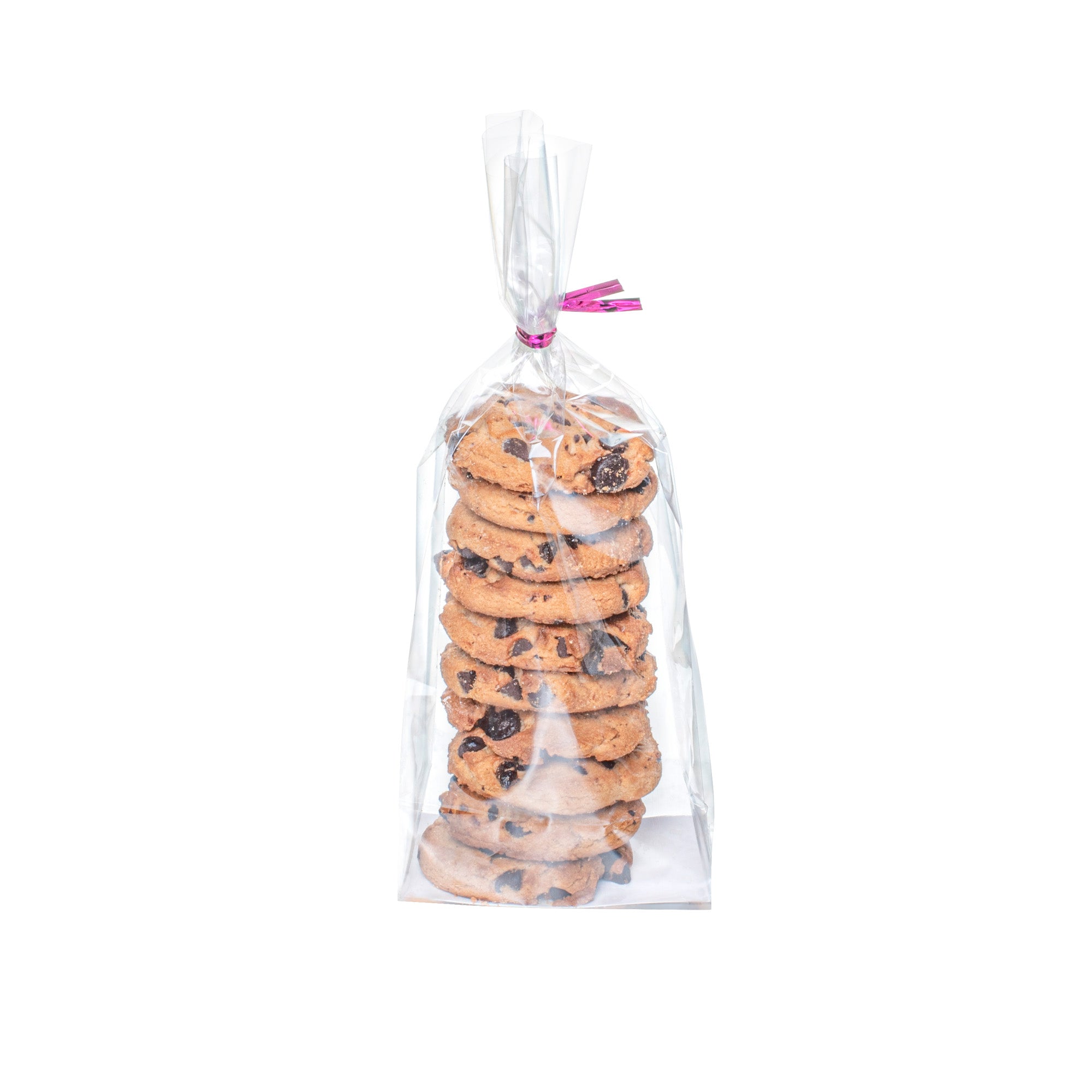 Clear Plastic Gusset Bags with Flat Bottom - 3
