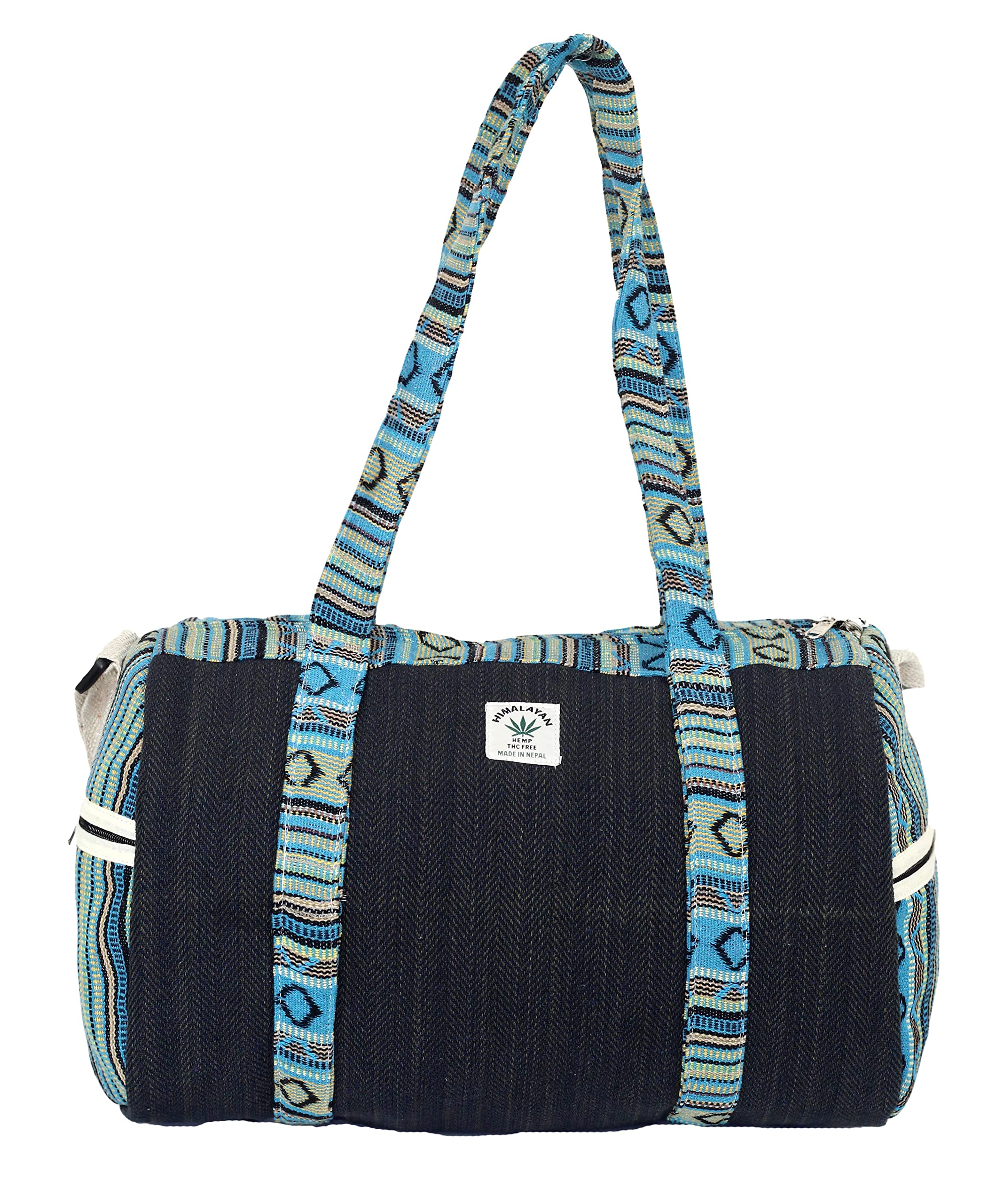 Unisex Weekender Duffel Bag for Men & Women - Gym & Travel Shoulder Bag in Fade Black | Perfect for Weekend Getaways, Workouts & Air Travel