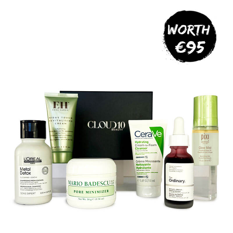Cloud 10 Beauty Glow Gift Set - Luxurious Skincare Collection with Vitamin C & Hyaluronic Acid - Perfect for Spa Days, Self-Care Routines & Gift Giving