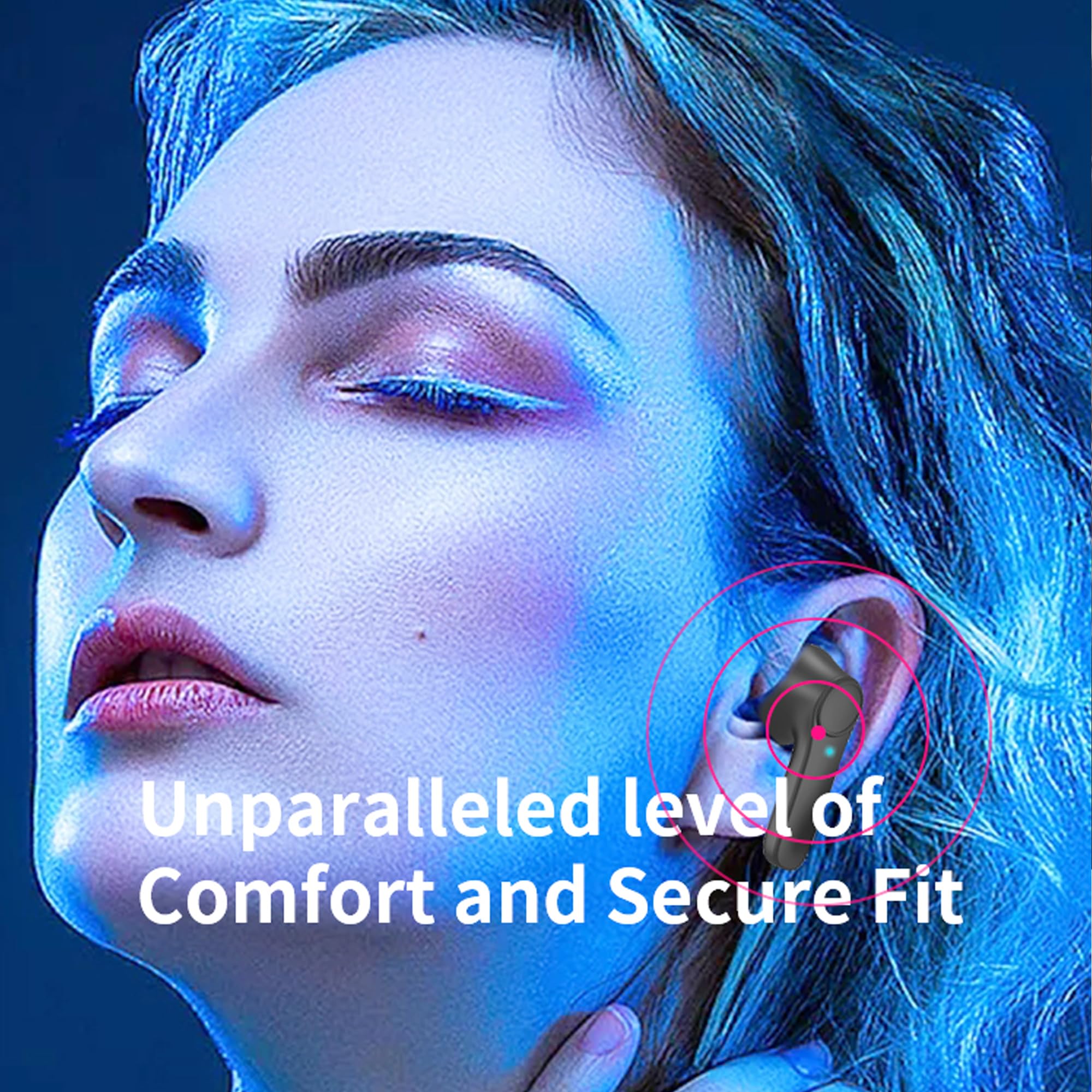 Luniva Translator Pods - Real-Time Translation Earbuds with 144 Languages Support | Wireless Bluetooth Earbuds for Travel, Business Meetings & Language Learning (White)