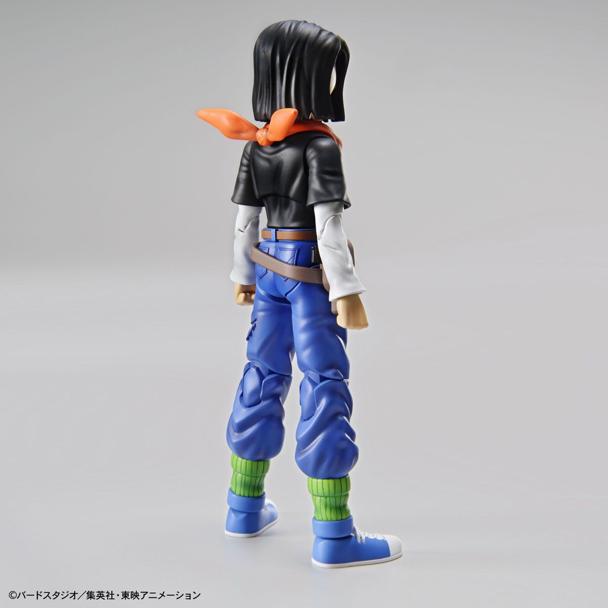 Figure Rise Standard Dragon Ball Z Android 17 Action Figure Model Kit - Build & Display Your DBZ Collection for Anime Fans & Collectors