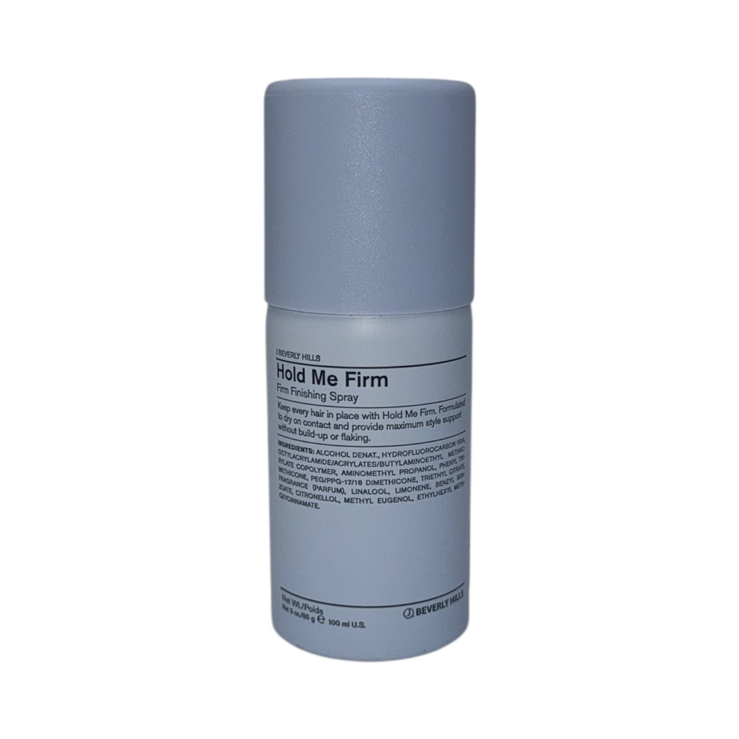 J Beverly Hills Hold Me Firm Finishing Hair Spray 3 oz - Strong Hold Hairspray for All-Day Volume & Shine - Perfect for Weddings, Parties & Everyday Styling