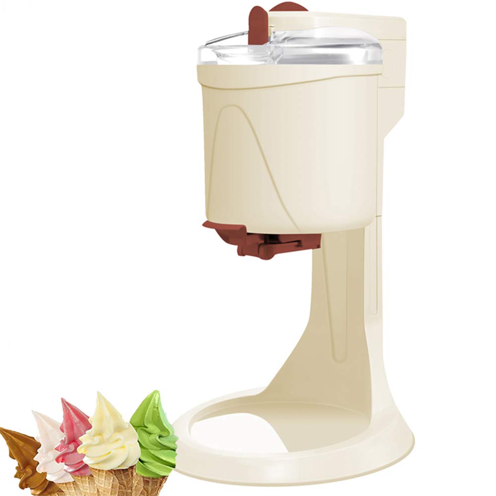 RSTJ-Sjef 1.5 Quart Soft Serve Ice Cream Maker Machine - Homemade Frozen Yogurt, Sorbet, Sherbet & Fruit Dessert Maker - Perfect for Parties, Family Gatherings & DIY Treats at Home