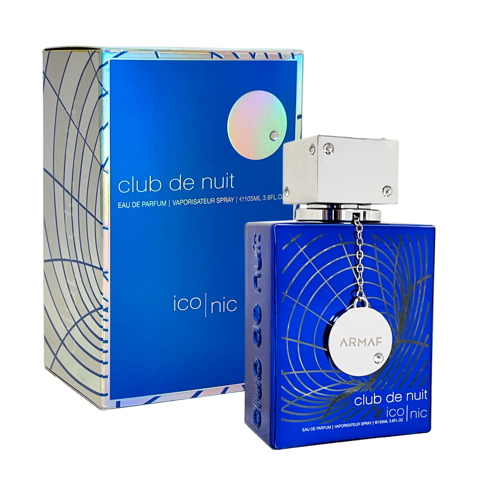 Armaf Club De Nuit Iconic 105ML Eau De Parfum Spray for Men - Long Lasting Luxury Cologne for Date Night & Special Occasions