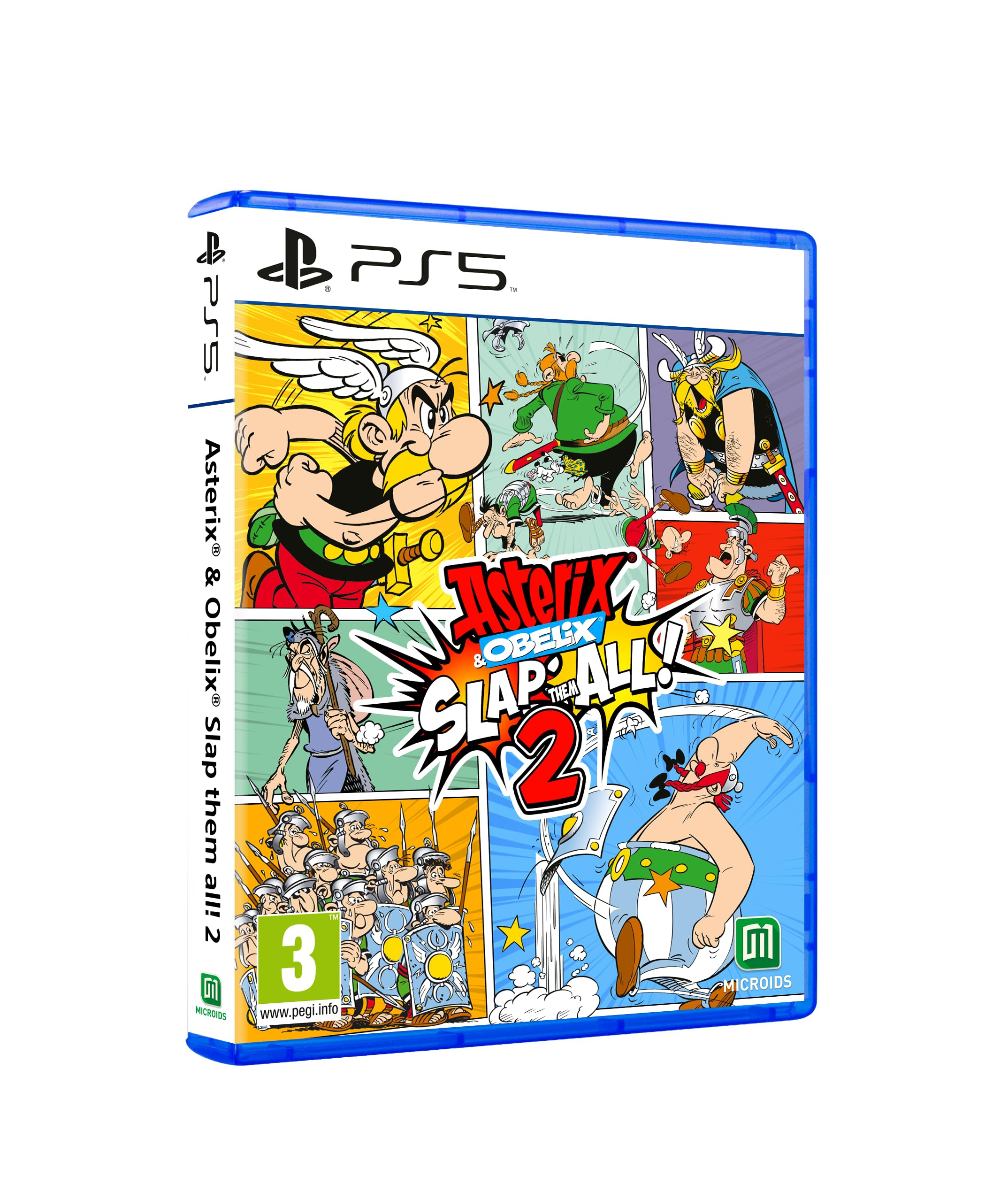 Asterix and Obelix: Slap Them All 2 for PS5 - Action-Adventure Beat 'Em Up Game | Play as Iconic Gaulish Warriors | Perfect for Fans of Classic Comic Series & Multiplayer Gaming
