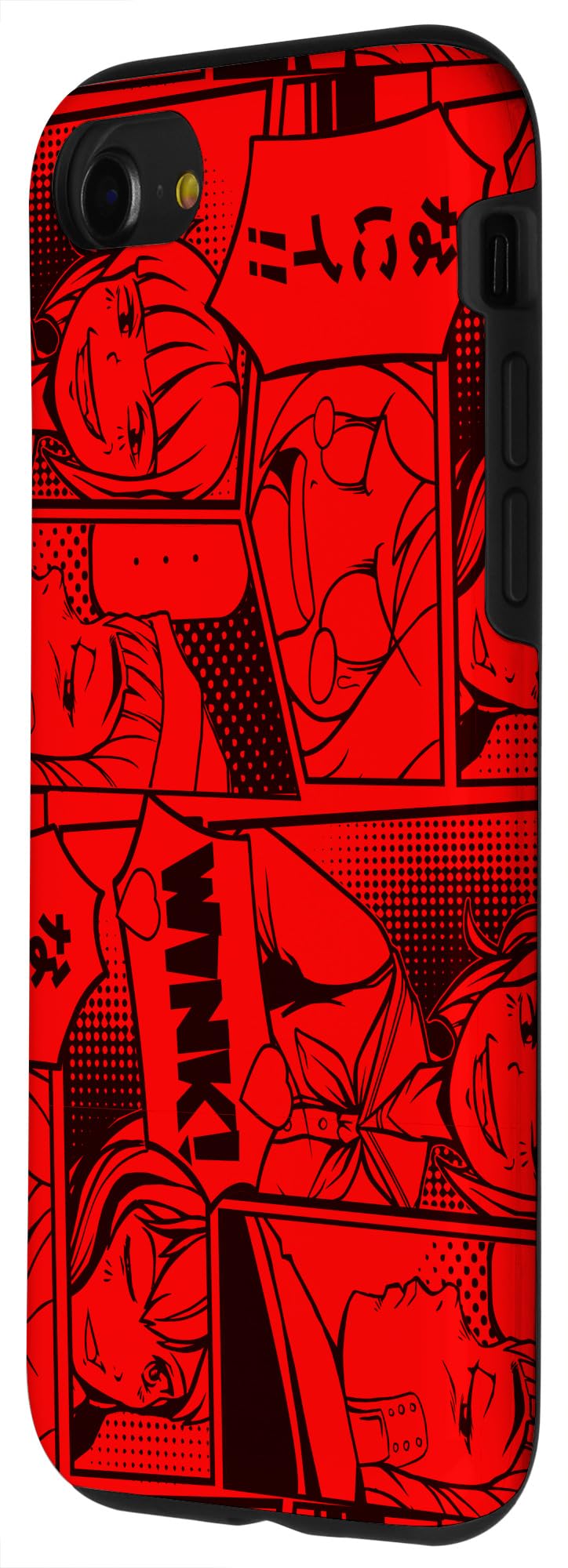 iPhone SE (2020)/7/8 Manga Anime Cute Girl Japanese Comics Cosplay Phone Case - Perfect Gift for Anime Fans & Japan Lovers - Great for Cosplay Events, Daily Use & Showcasing Your Otaku Style