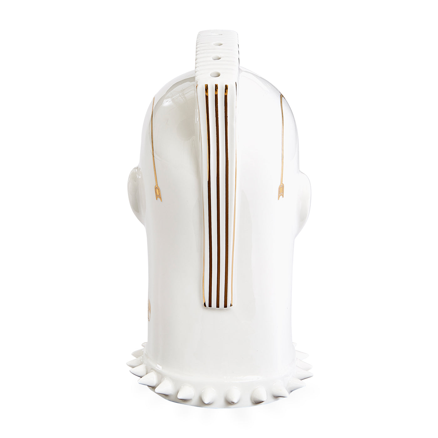 Golden Mohawk Lollipop Holder - Fun Candy Stick for Parties, Halloween & Birthday Celebrations - Unique Cake Topper & Dessert Display Accessory