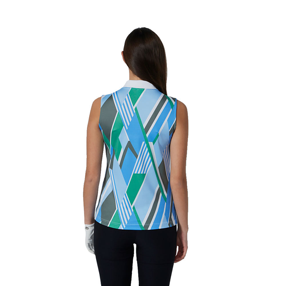 Women's Sleeveless Golf Polo Shirt - Breathable Quick-Dry Athletic Top for Golf, Tennis & Outdoor Sports - Perfect for Summer Workouts & Active Lifestyle