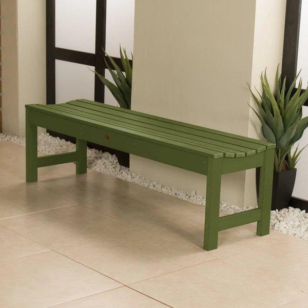 Lehigh Backless Synthetic Wood Picnic Bench - Durable Outdoor Dining Table for Patio, Garden & Park - Perfect for BBQs, Camping & Family Gatherings