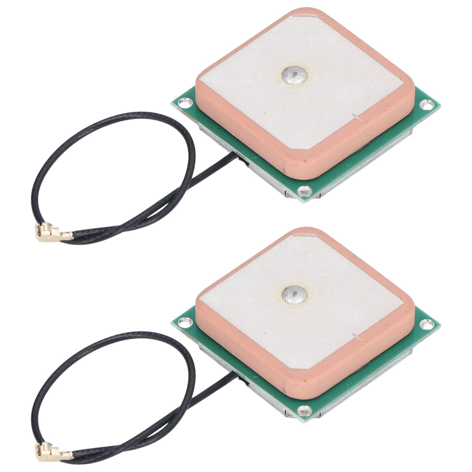 2Pcs IPEX GPS Passive Antenna - 28DBI High Gain Ceramic Antenna Module for Enhanced GPS Signal Reception | Compatible with Bus Stop Announcers, Satellite TV & Navigation Systems | Perfect for Outdoor Tracking, Vehicle GPS & IoT Devices