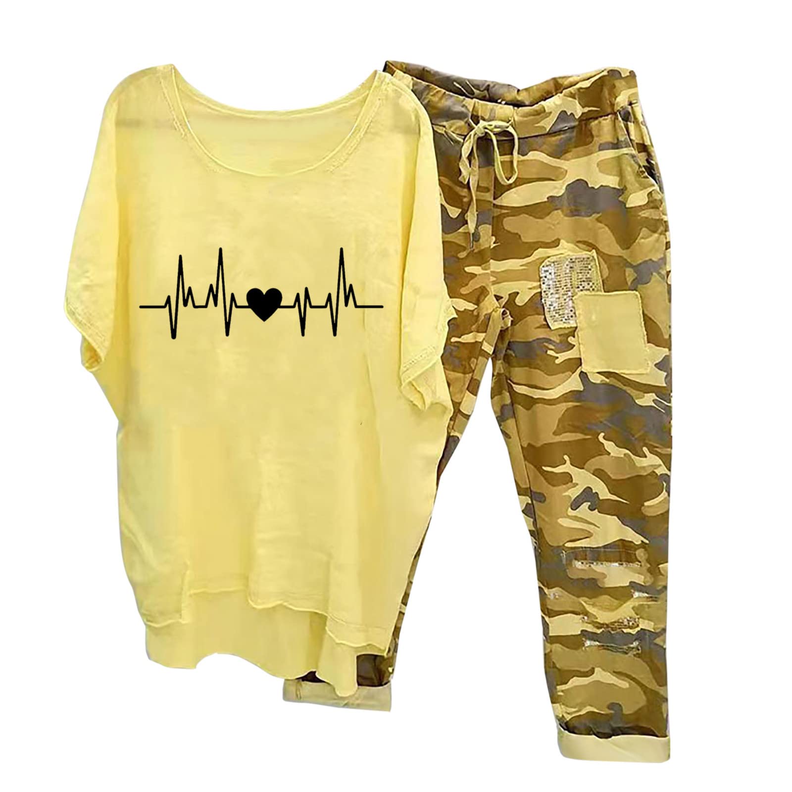 Women's Beachwear & Lounge Sets - Postpartum Comfort, Athletic & Vacation Outfits | 2-Piece Matching Shorts Set for Summer, Yoga, Travel & Relaxation