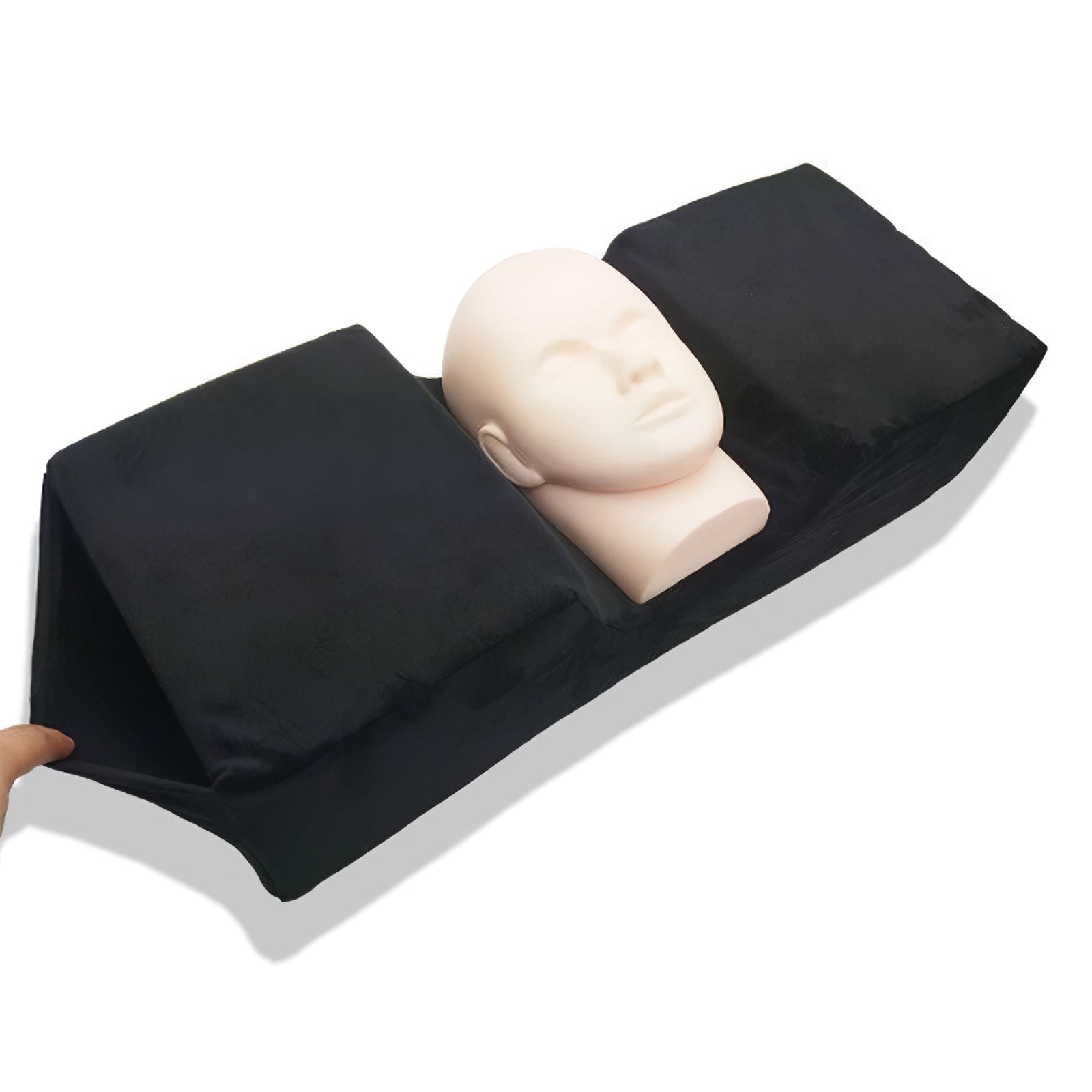 U-Shaped Eyelash Extension Neck Pillow - Soft Flannel Support for Lash Artists & Salon Professionals - Perfect for Eyelash Extensions, Beauty Treatments & Spa Relaxation