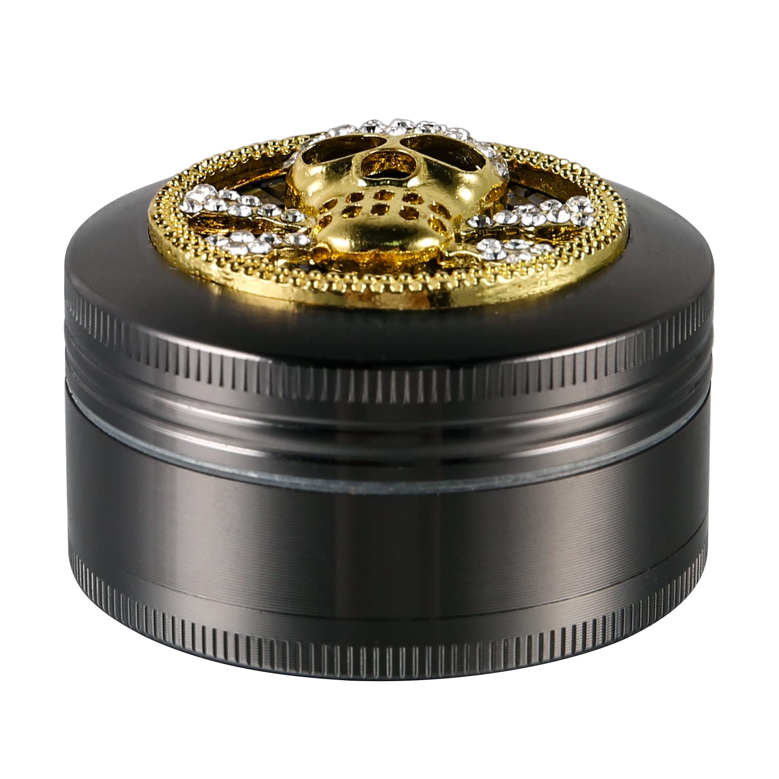 Premium Golden Spice Grinder - Electric Herb Grinder for Fresh Spices, Coffee & Seasonings - Perfect for Cooking, Baking & Coffee Brewing at Home