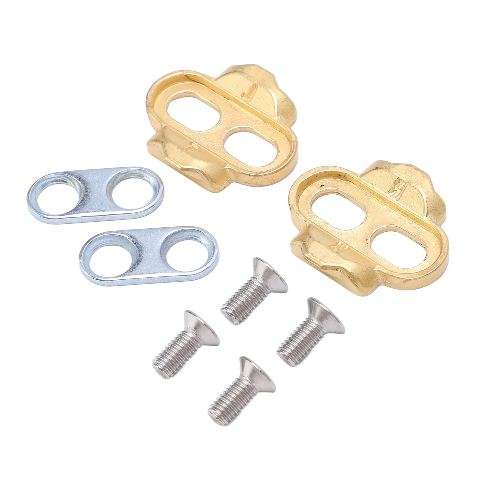 Minifinker Bicycle Pedal Cleats - 1 Pair Durable Copper Bike Pedals for Road & Mountain Bikes | Perfect for Cycling, Commuting & Outdoor Sports