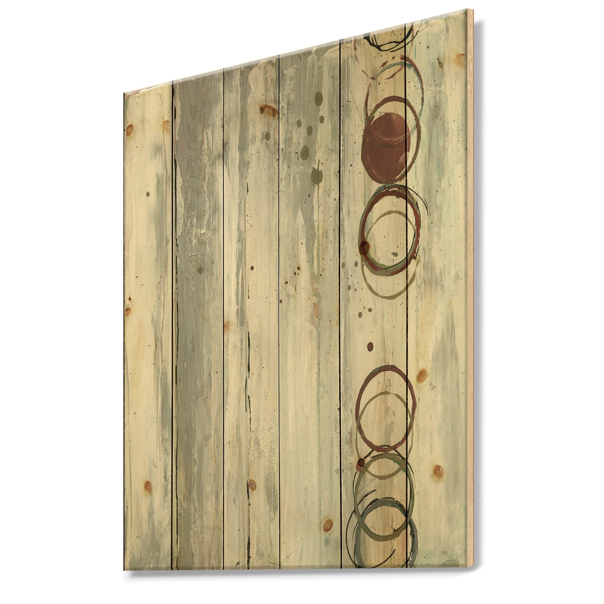 DesignQ Whitewashed Chinchilla Modern Wood Wall Art - Grey Contemporary Wooden Wall Decor - Large Cottage Style Pine Wood Wall Panels - Perfect for Living Room, Bedroom & Farmhouse Decor