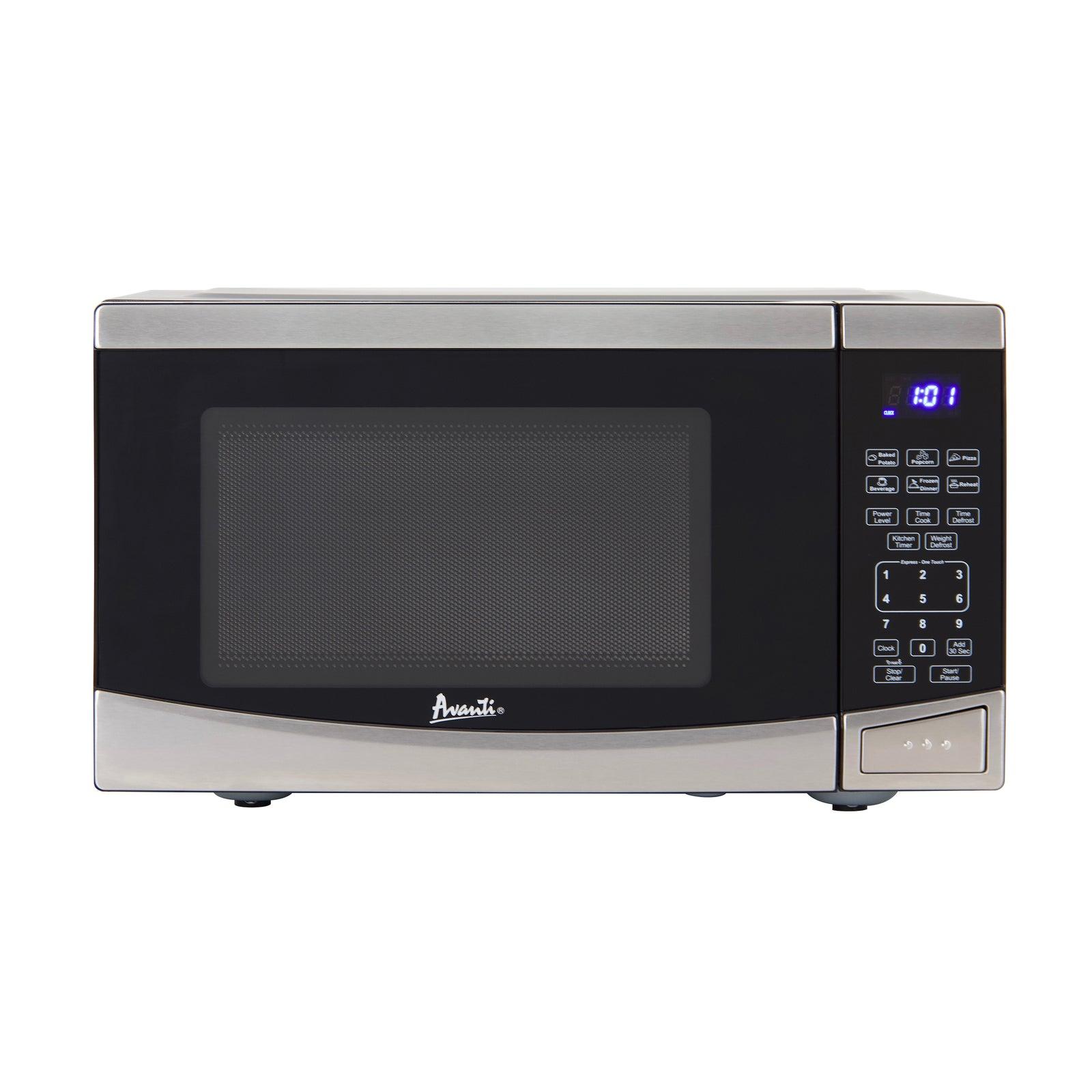 Avanti MT09V0W 0.9 Cu. Ft. Compact Countertop Microwave Oven - Perfect for Small Kitchens, Dorms & Offices