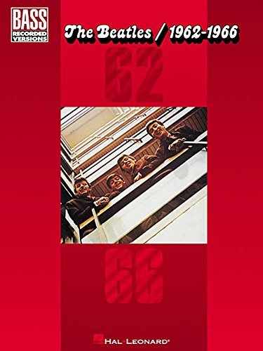 The Beatles 1962-1966 Bass Recorded Versions Book - Paperback Edition | Beatles Sheet Music for Bass Players | Perfect for Music Practice & Beatles Fan Collections