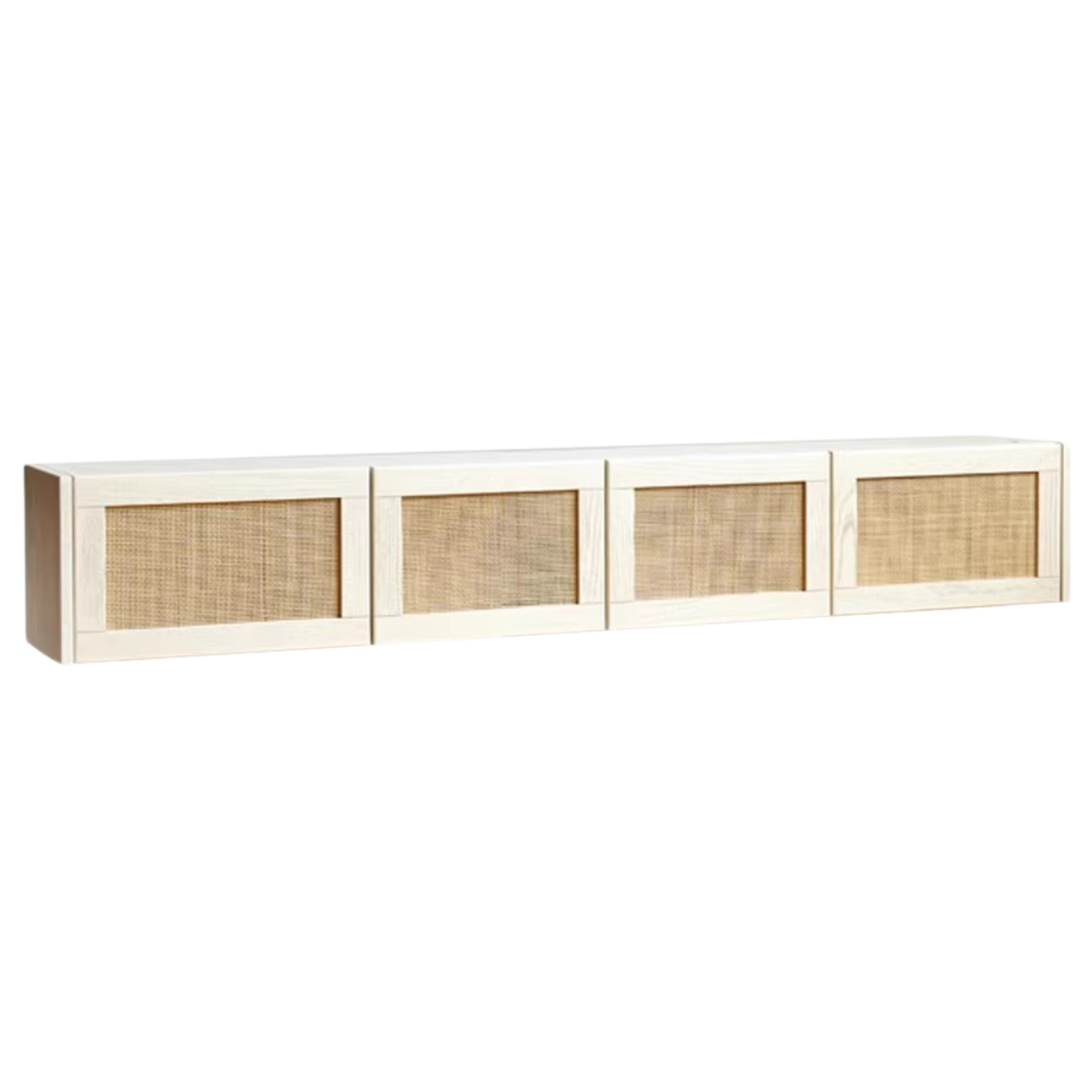 70.8x11.8x11.8 inch / 180x30x30 cm / Warm white / Semi-enclosed  wall-mounted TV cabinet