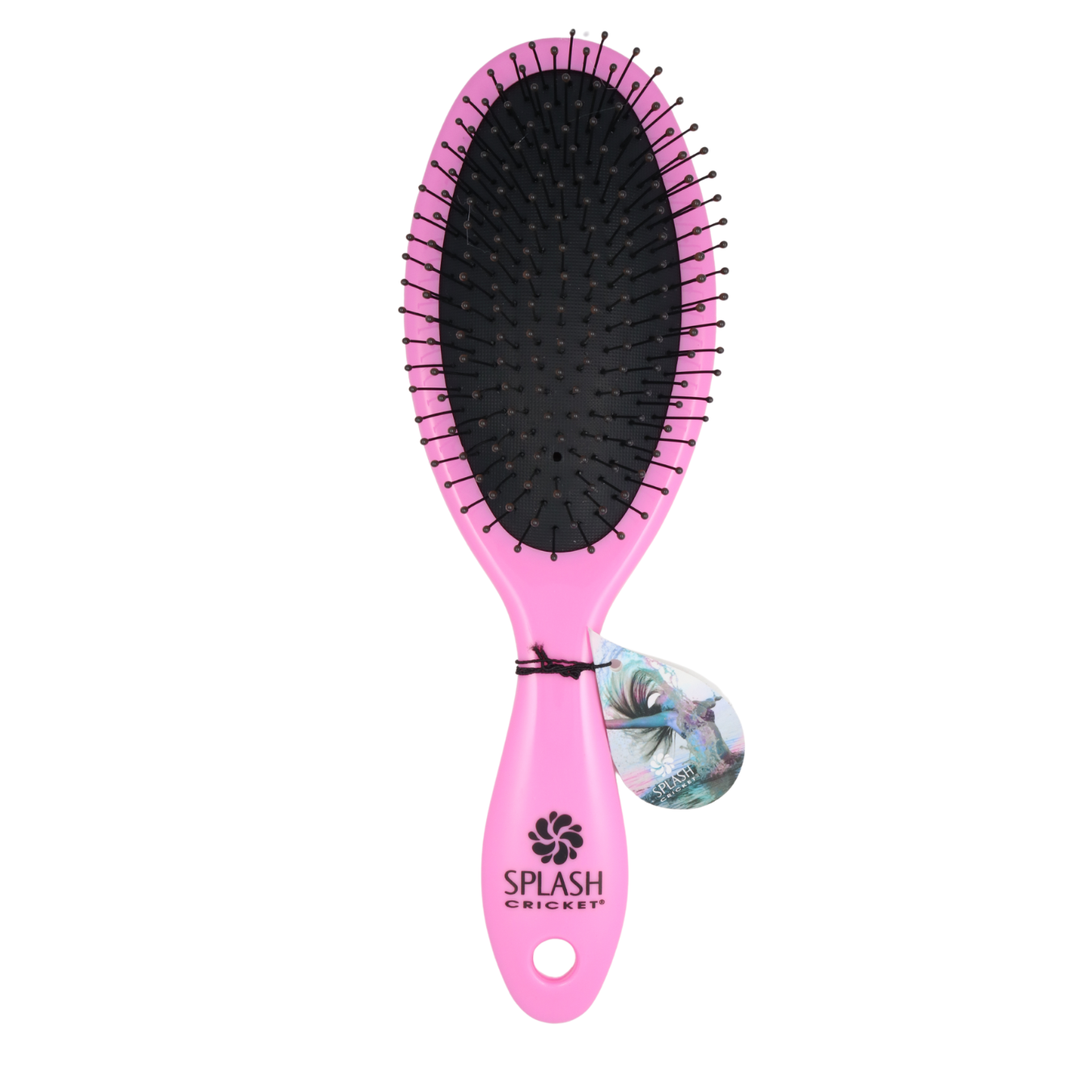 Cricket Splash Detangling Hair Brush for Wet & Dry Hair - Gentle Knot Remover for Kids & Adults - Perfect for Shower, Pool & Beach (1 Count)