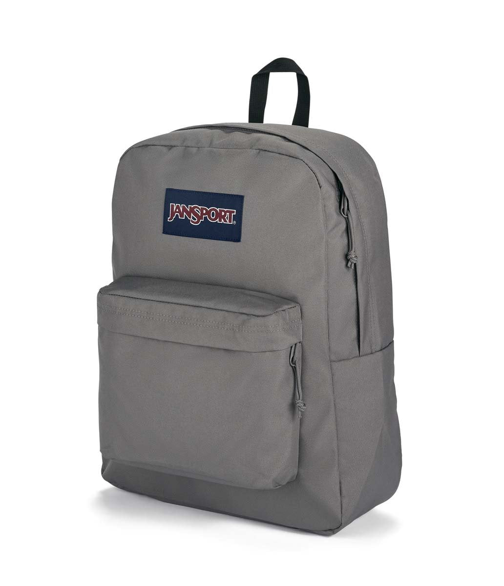 JanSport SuperBreak Plus Backpack - Lightweight Laptop Backpack for School, Travel & Work | Durable Graphite Grey Daypack for Students & Professionals