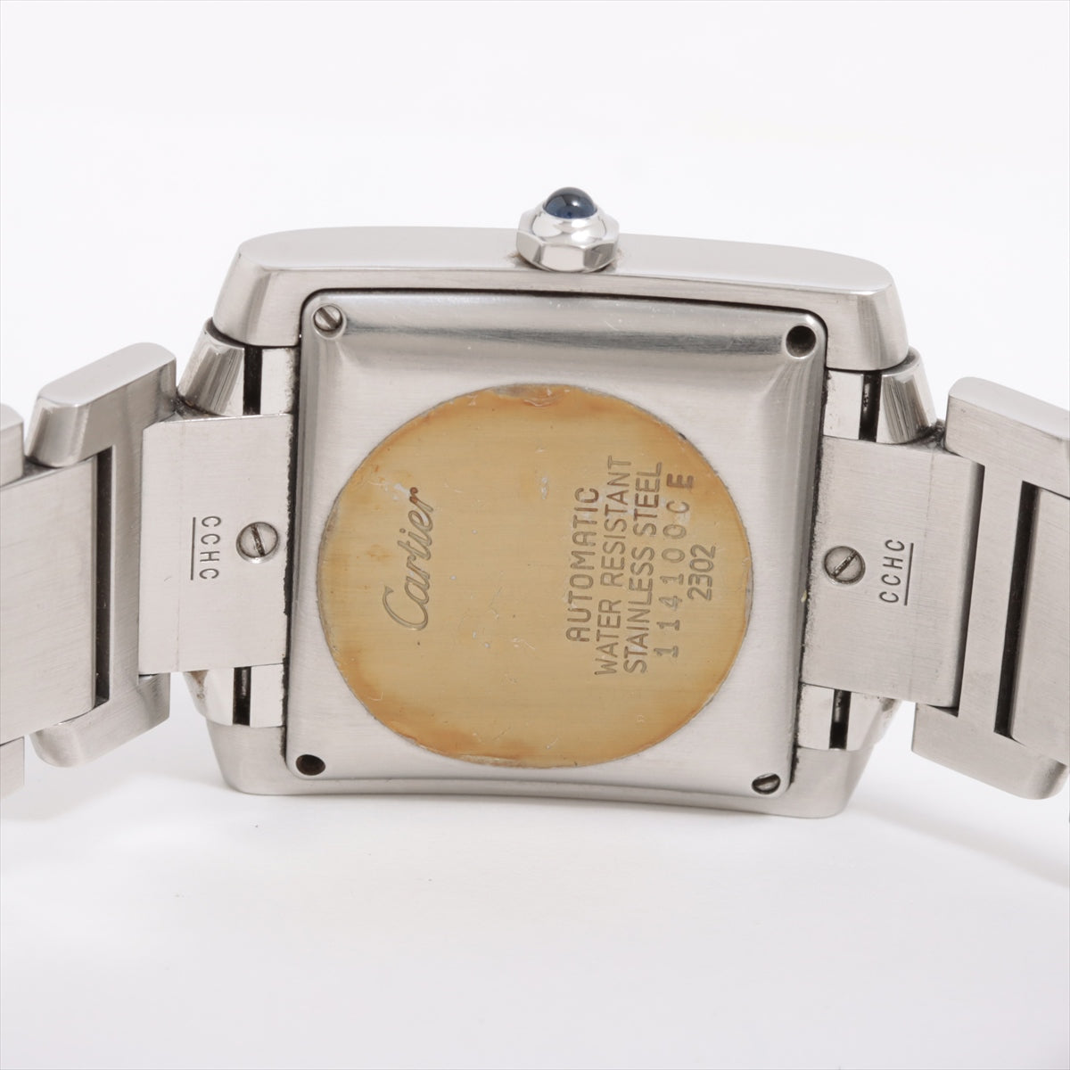 Cartier Large Tank Francaise Stainless Steel Watch W51002Q3 for Men - Luxury Dress Watch for Business & Formal Occasions