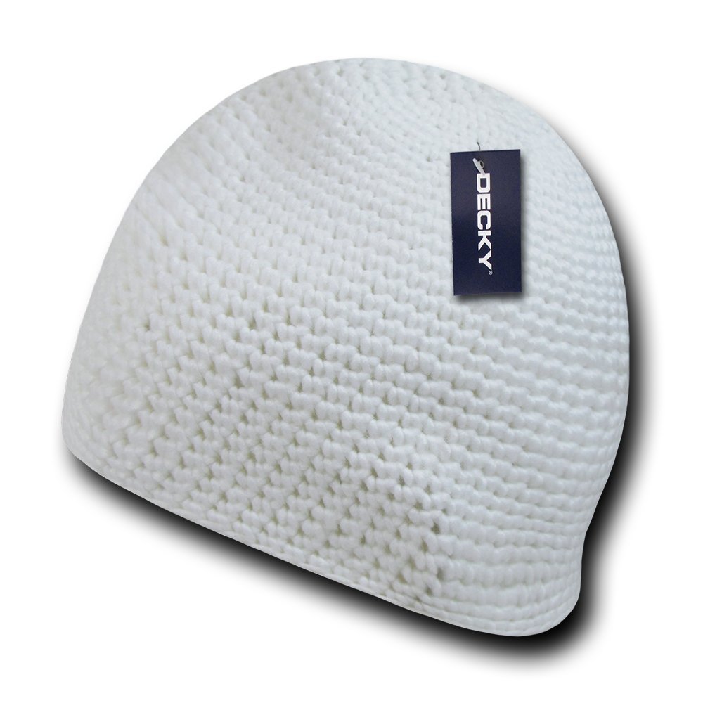 DECKY Cozy Door Mat Beanie - Soft Winter Hat for Men & Women - Warm Knit Beanie for Outdoor Activities, Hiking, and Cold Weather Fashion