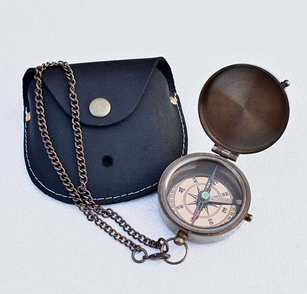 Personalized Engraved Compass Gift for Men & Boys - First Communion, Baptism, Confirmation & Missionary Religious Gifts - Perfect for Outdoor Adventures, Travel & Faith-Based Occasions