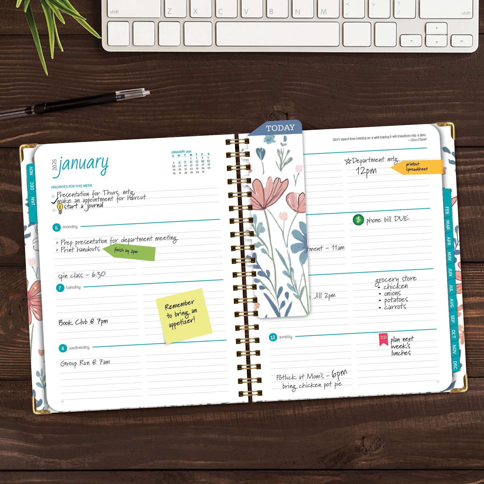 2025 Hardcover Planner 7