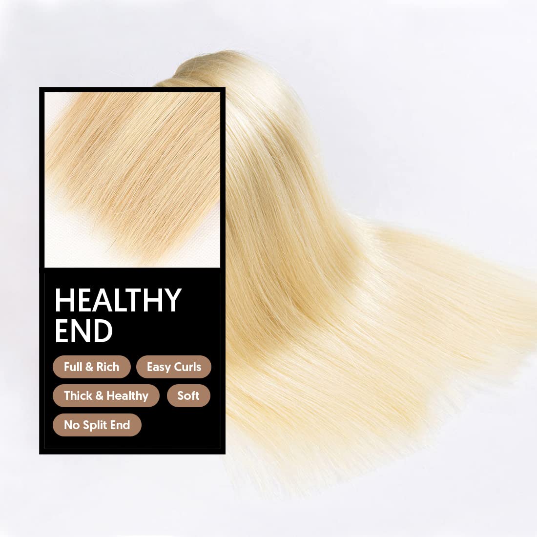 15A Brazilian Human Hair Bundles 100% Unprocessed Virgin Remy Hair - Body Wave 3 Bundles (613, 14, 16, 18 Inches) | Perfect for Weaves, Extensions & Natural Hairstyles