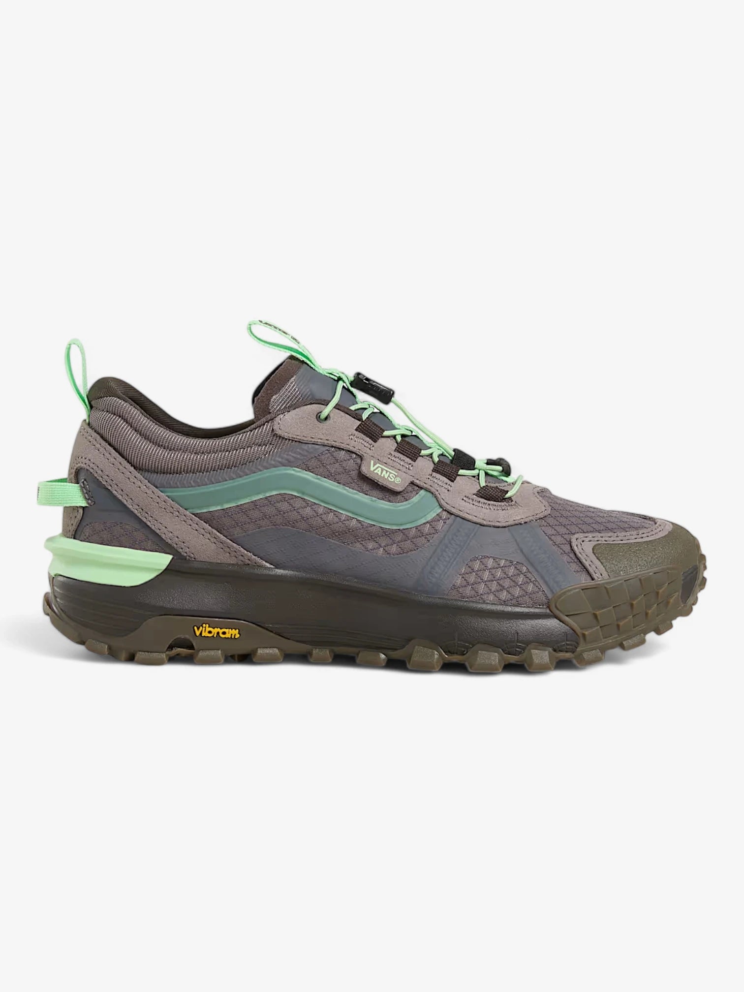 Vans MTE Crosspath XC Sneakers - Waterproof Hiking Shoes for Men & Women | Durable Outdoor Trail Running & Walking Shoes - Grey Green