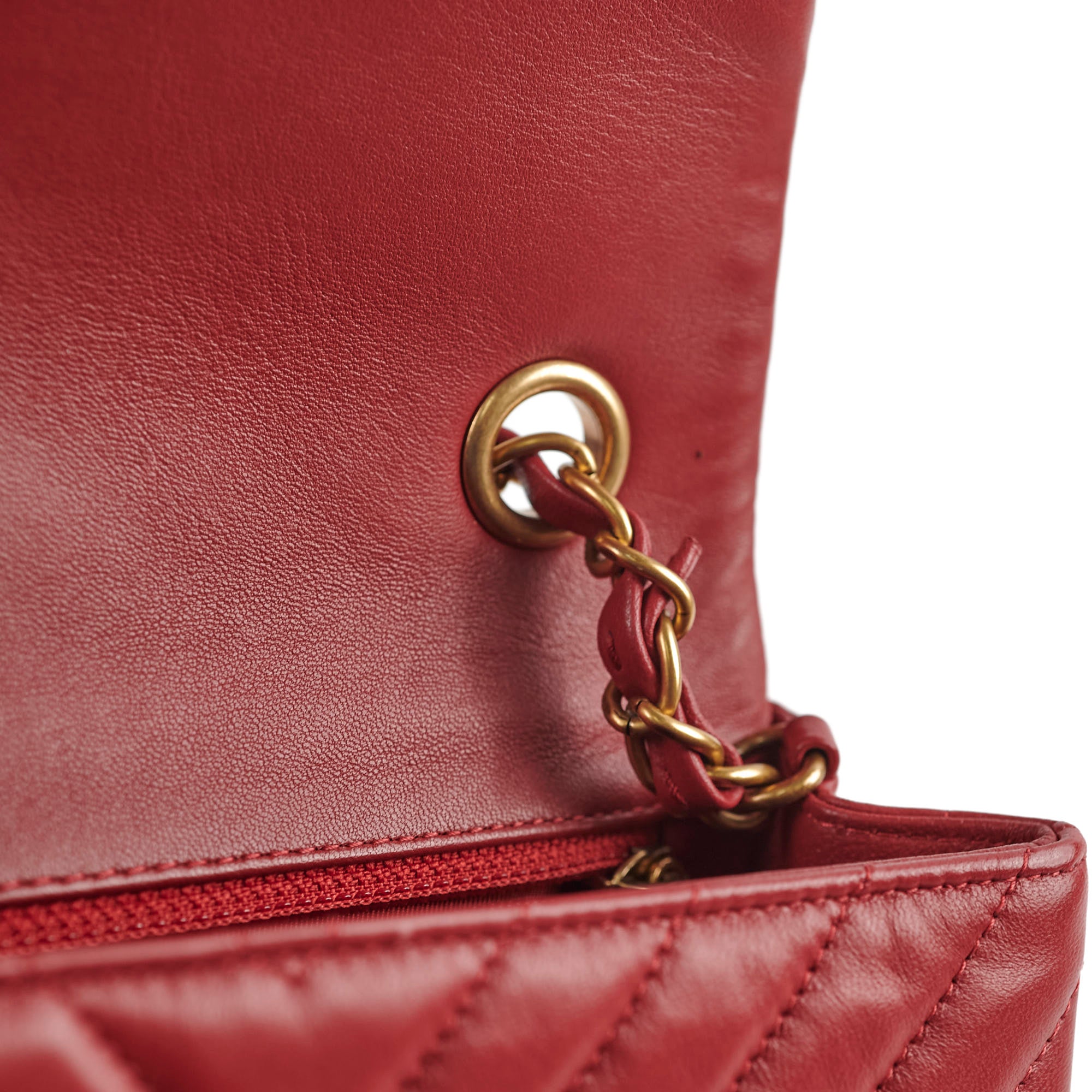 Chanel Mini Rectangular Chevron Lambskin Red 21 Series Handbag - Luxury Designer Crossbody Bag for Women, Perfect for Parties, Date Nights & Special Occasions