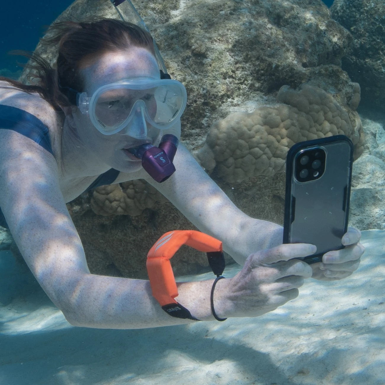 iPhone 15 Pro Max Waterproof Case - Shockproof & Dustproof Full-Body Protection for Swimming, Hiking & Outdoor Activities
