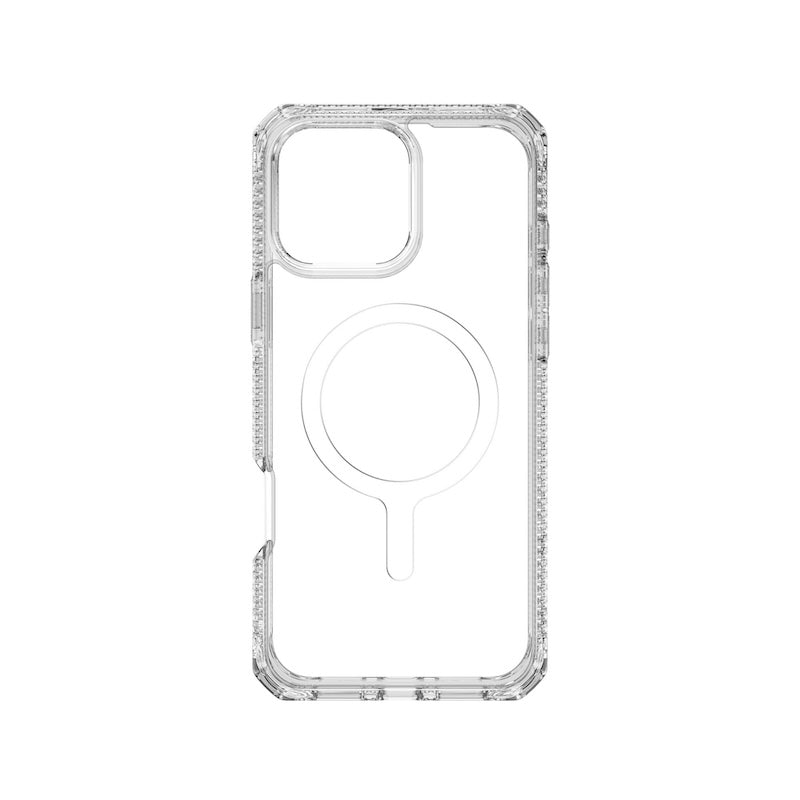 iTSKINS Hybrid Rugged Case for iPhone 16 Pro Max - Shockproof & Drop Protection - Perfect for Outdoor Adventures, Travel & Daily Use