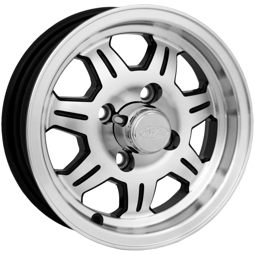 Raceline 870 ELEMENT Black Machined Aluminum Trailer Wheels 12x4