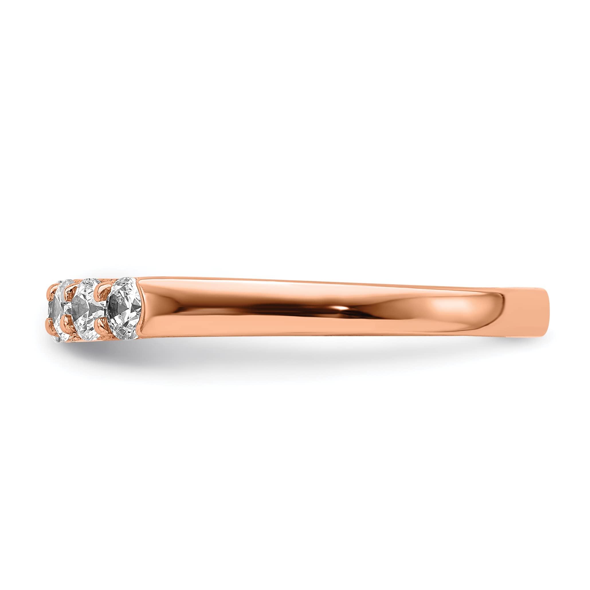14K Rose Gold Diamond Ring for Women - Elegant Engagement, Wedding, Anniversary Jewelry Gift - Perfect for Proposals, Bridal, and Special Occasions
