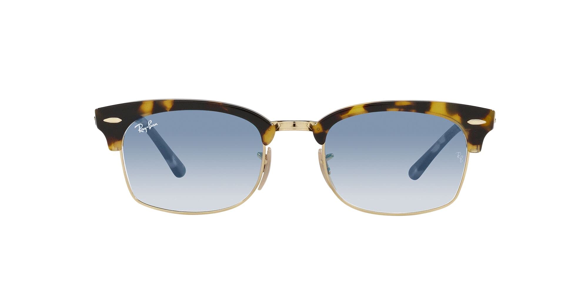 Ray-Ban RB3916 Clubmaster Square Sunglasses for Men & Women - Classic Retro Style, UV Protection, Lightweight & Durable - Perfect for Driving, Travel, and Outdoor Activities