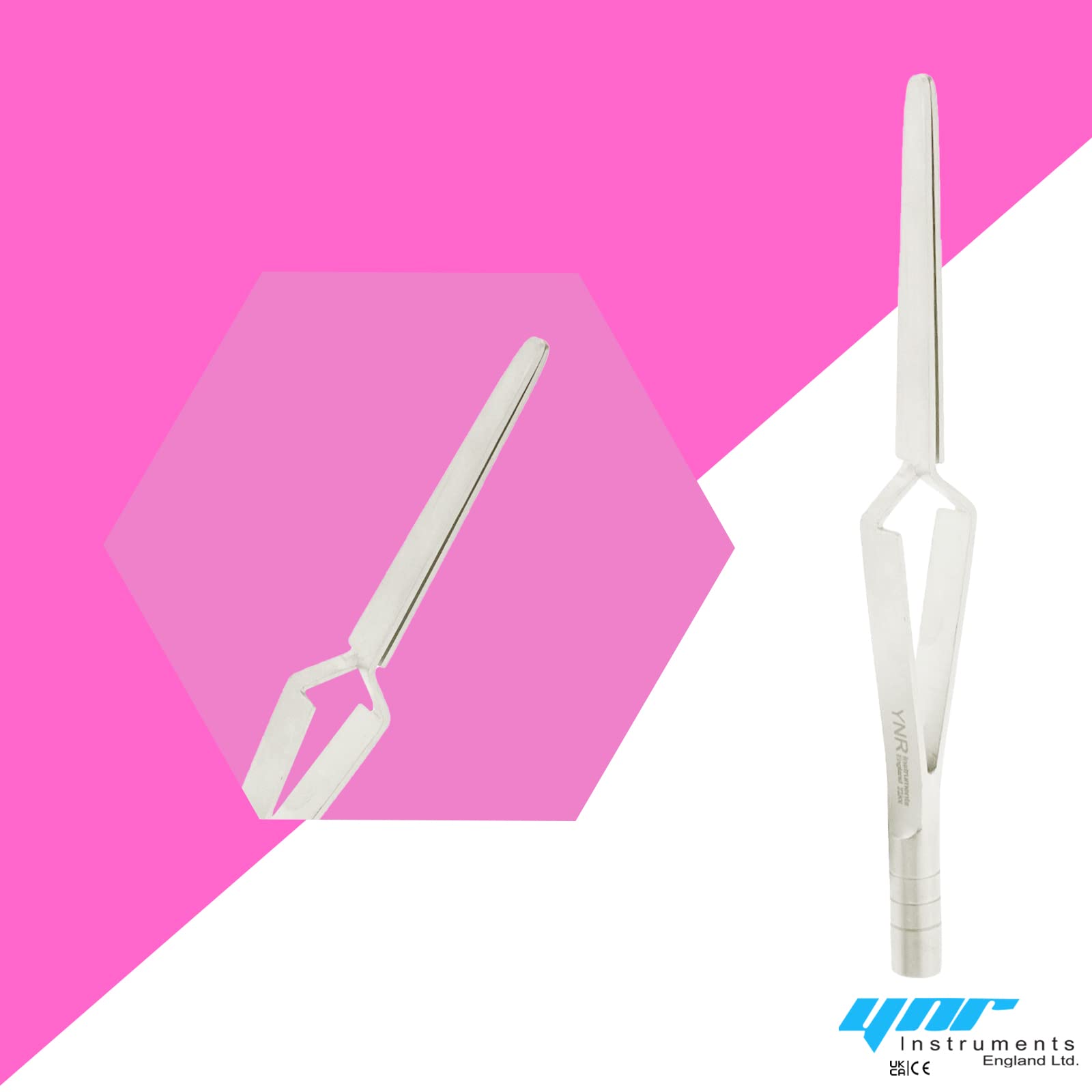 Professional Stainless Steel Nail Pinching Clip & Cuticle Pusher Tool - Nail Shaping, Exion & Manicure Kit for Perfect Nails at Home or Salon (Ideal for DIY Nail Care & Professional Use)