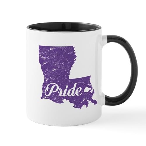 White/Black Inside - Louisiana Pride Mug