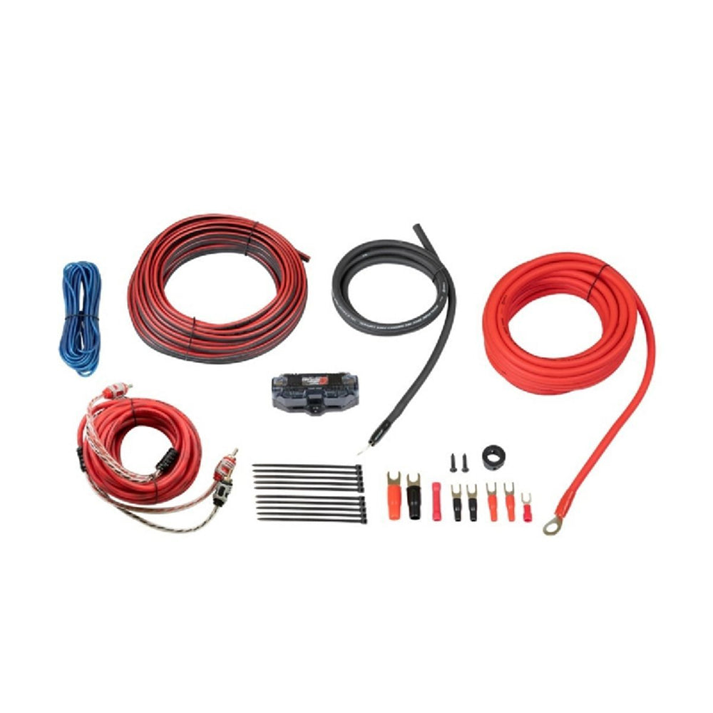 Cerwin Vega CAK82 8 Gauge 2 Channel Amplifier Wiring Kit - High Power Car Audio Installation for Speakers & Subwoofers - Perfect for DIY Car Stereo Upgrades & Sound System Enhancements