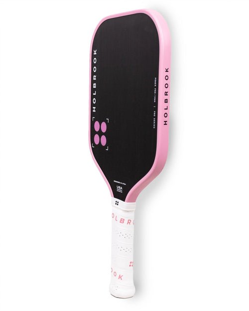 Holbrook Power Pro 14 Pink Pickleball Paddle - Premium Carbon Fiber Face with Cushion Grip - Ideal for Competitive Play & Outdoor Recreation