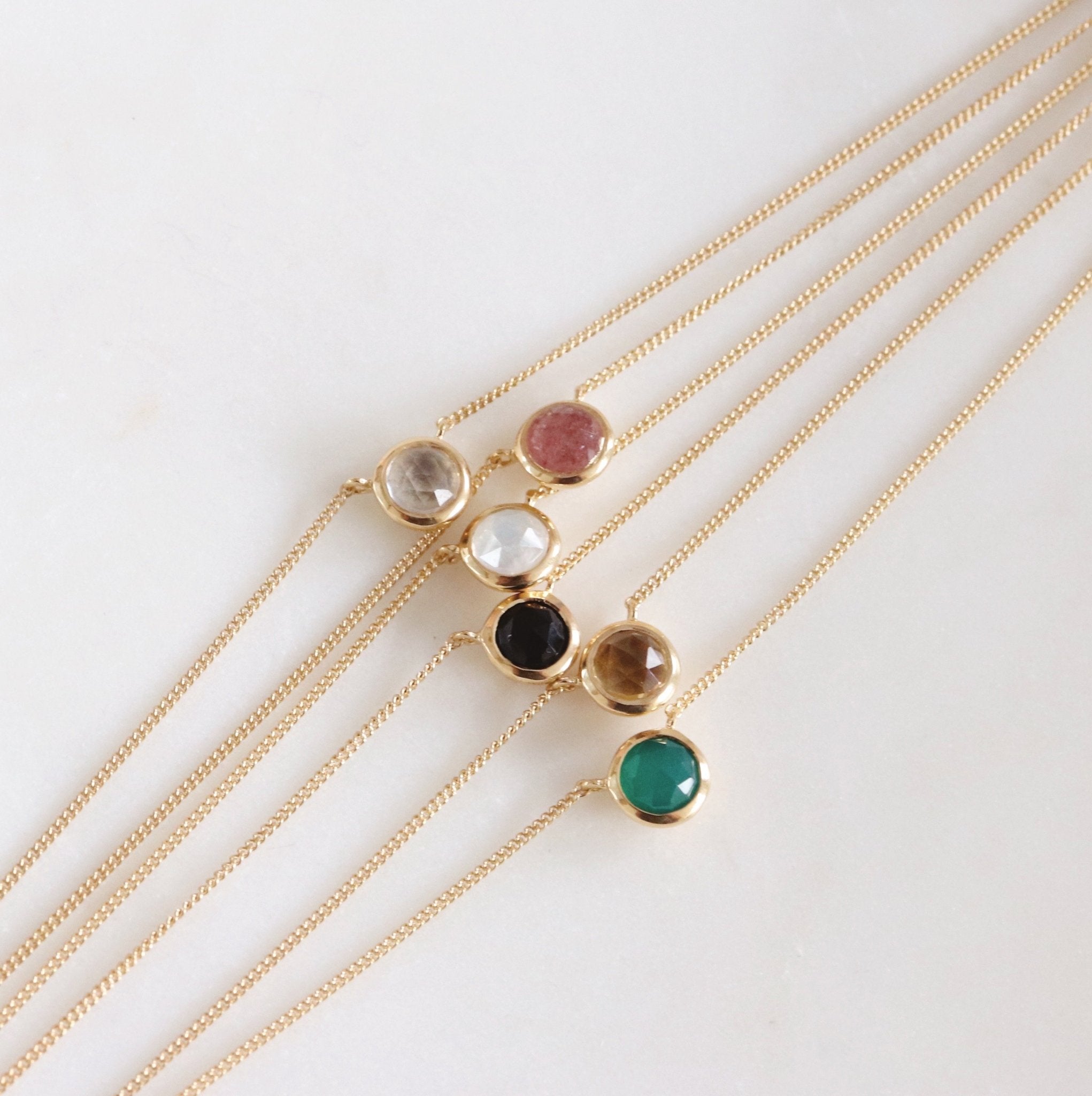 Dainty Legacy Necklace - Black Onyx & Gold Pendant for Women | Elegant Jewelry Gift for Birthday, Anniversary & Special Occasions