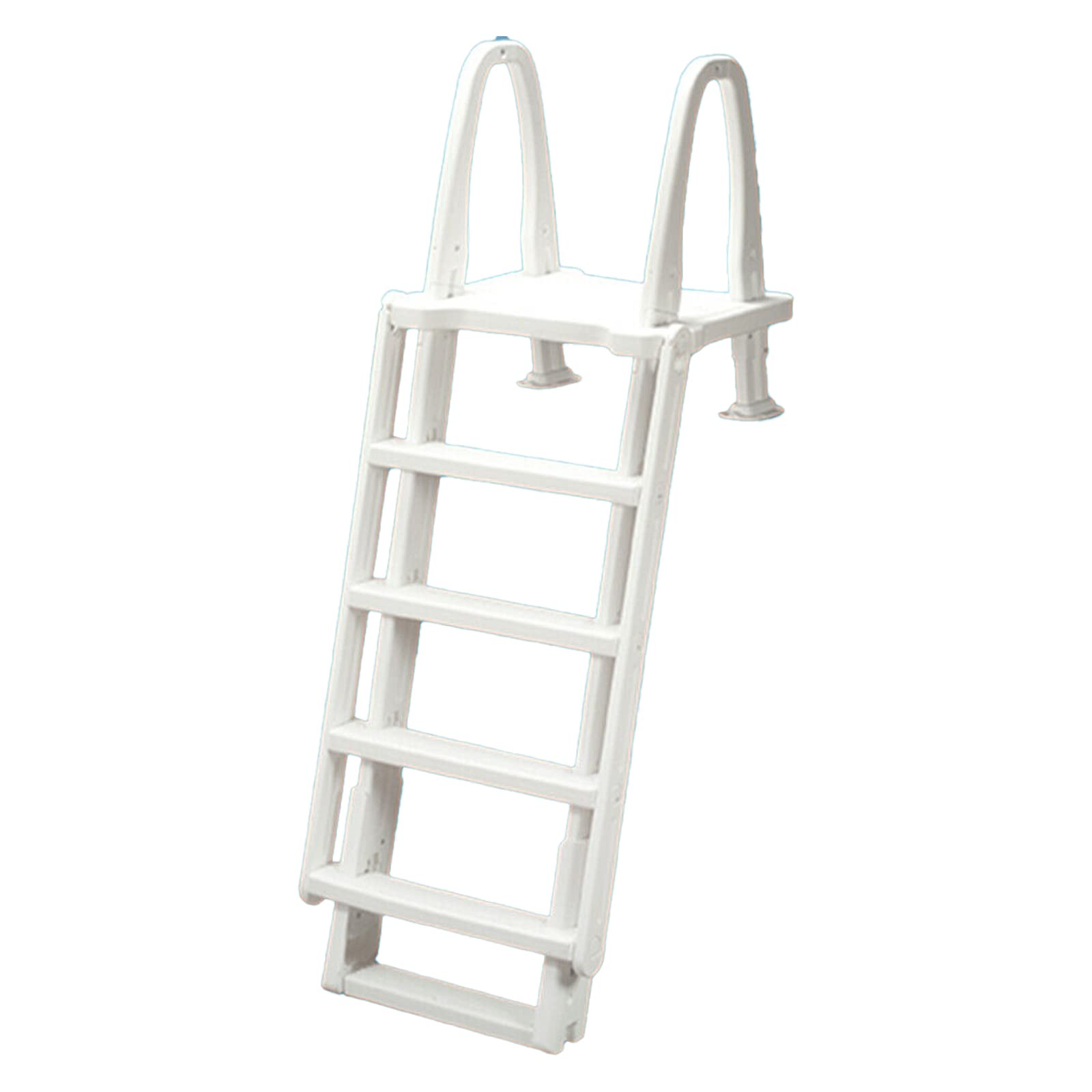 VYH Ocean Blue 400950 Above Ground Pool Ladder with Non-Slip Steps - Heavy Duty Safety Entry/Exit Ladder for Inground & Outdoor Swimming Pools - Perfect for Backyard, Vacation Homes & Community Pools