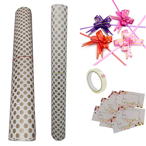 Golden & Silver Polka Dot Combo