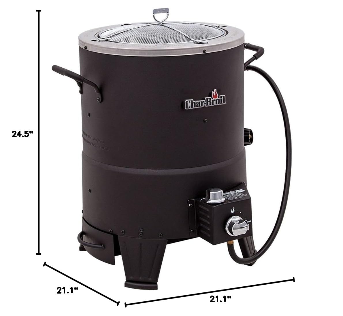 Char-Broil The Big Easy TRU-Infrared Oil-Less Turkey Fryer - Smokeless & Healthy Outdoor Cooking for Thanksgiving, Parties & Backyard BBQs