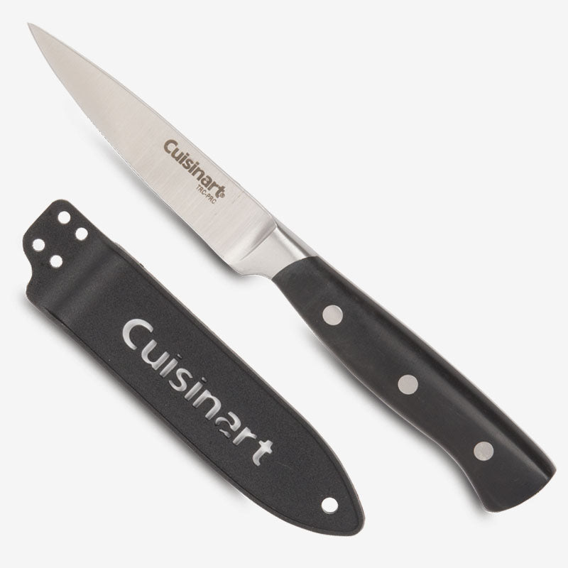 Cuisinart 3.5 Inch Paring Knife - Sharp Stainless Steel Blade for Precise Peeling, Slicing & Trimming - Perfect for Fruits, Vegetables & Small Kitchen Tasks